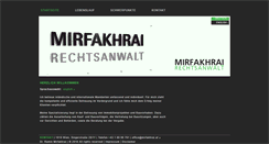 Desktop Screenshot of mirfakhrai.at