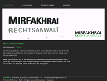 Tablet Screenshot of mirfakhrai.at